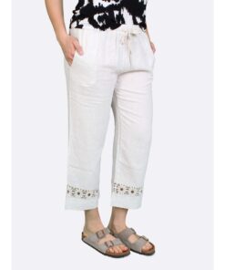 ANNA MENOTTI PELLAVAHOUSU Valkoinen