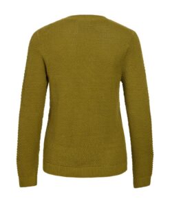 Alternative view of VIDALO O-NECK L/S KNIT AVOCADO