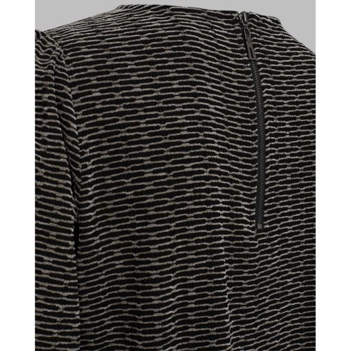 FREEQUENT FQMINA DRESS Harmaanmusta - Image 5