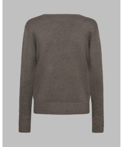 Alternative view of FREEQUENT FQKATIE CARDIGAN Nutria