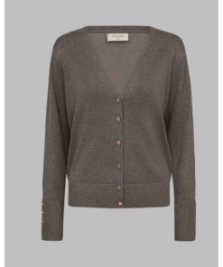 FREEQUENT FQKATIE CARDIGAN Nutria