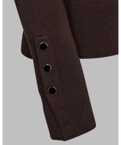 Alternative view of FREEQUENT FQKATIE PULLOVER Tummanruskea