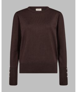 FREEQUENT FQKATIE PULLOVER Tummanruskea