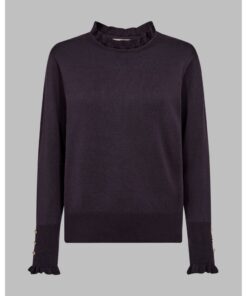 FREEQUENT FQKATIE PULLOVER Tumma luumu