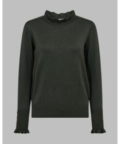FREEQUENT FQKATIE PULLOVER Havunvihreä