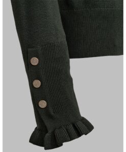 Alternative view of FREEQUENT FQKATIE PULLOVER Havunvihreä