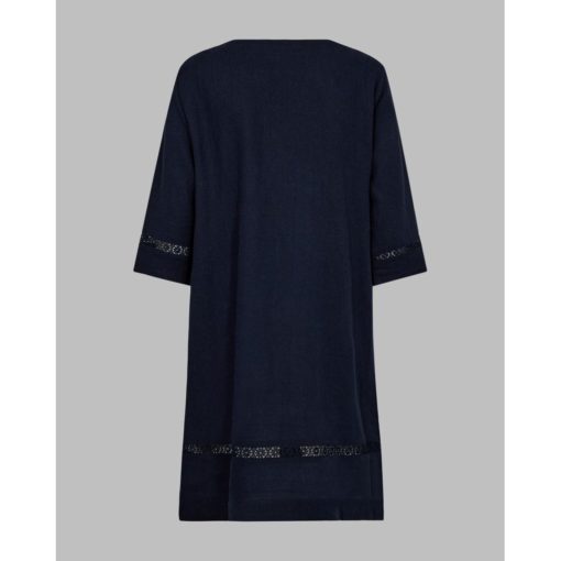 FREEQUENT FQLINEA DRESS Tummansininen - Image 2