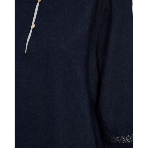 FREEQUENT FQLINEA DRESS Tummansininen - Image 3