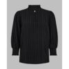 FREEQUENT FQGRSVALSE BLOUSE Musta