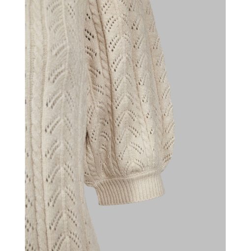 FREEQUENT FQCLARRY PULLOVER Beige - Image 4