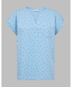 FREEQUENT FQVIVA T-PAITA 1/2 Vaaleansininen