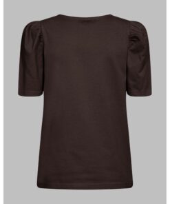 Alternative view of FREEQUENT GQFENJA TEE PUFF Tummanruskea