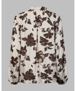 Alternative view of FREEQUENT FQMONY BLOUSE Ruskea kuosi