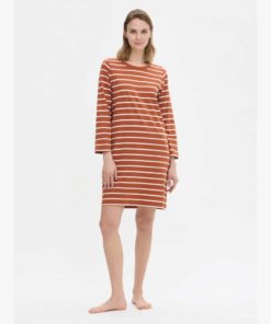 Alternative view of NANSO LYHYT PITKÄHIHA YÖPAITA DUETTO Ruskearaita