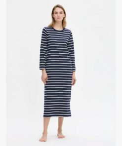 Alternative view of NANSO PITKÄ YÖPAITA DUETTO Siniraita