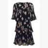 STI CALINDA DRESS Tummansininen