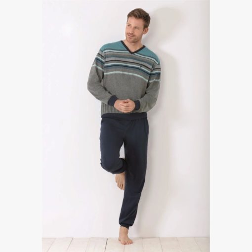 HAJO M.PYJAMA 1/1 Keskiturkoosi