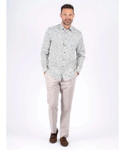 Alternative view of PRE END KUVIOPAITA CARL 1/1 Vaalea kuosi