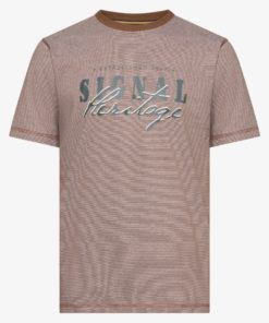 SIGNAL T-PAITA 1/2 PORTER Ruskea