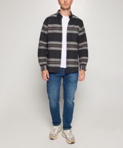 Alternative view of SIGNAL FLANELLIPAITA STAN Harmaa