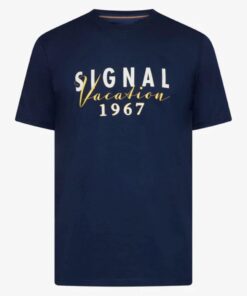 SIGNAL T-PAITA 1/2 Tummansininen