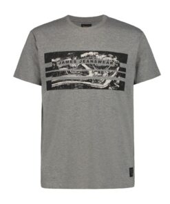 JAMES T-PAITA 1/2 ABINGTON Hiilenharmaa