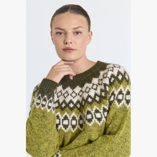 FREEQUENT FQNOVALA NEULE Vihreä - Image 3
