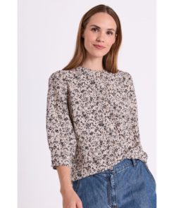 Alternative view of FREEQUENT FQMOLLI PAITIS 3/4 Ruskea kuosi