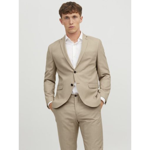 JACK&JONES JPRSOLARIS BLAZER NOOS Beige - Image 2