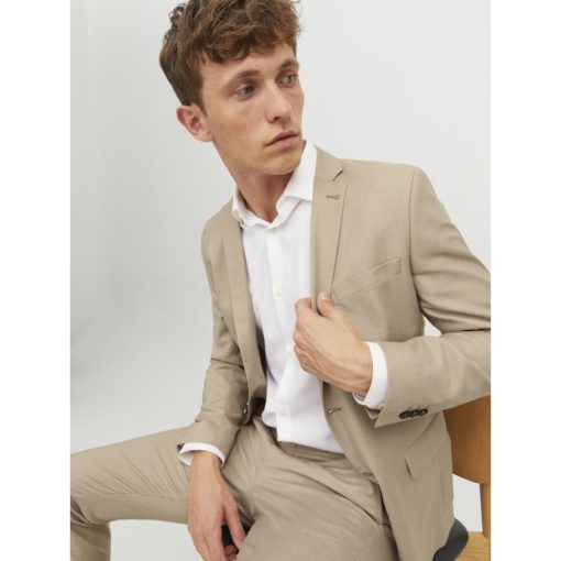 JACK&JONES JPRSOLARIS BLAZER NOOS Beige - Image 4