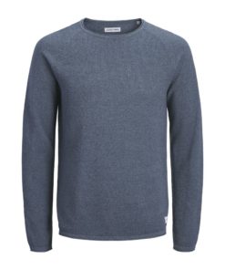 JACK&JONES JJEHILL KNIT CREW NECK NOOS BLUE MIRAGE