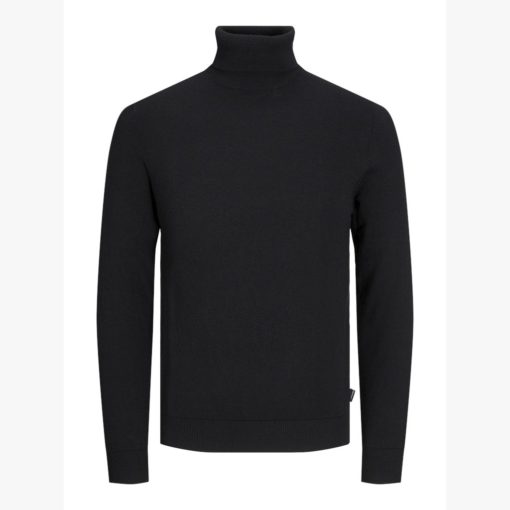 JACK&JONES JJEEMIL KNIT ROLL NECK Musta