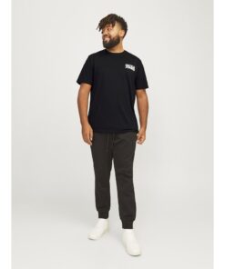 Alternative view of JACK&JONES JJECORP LOGO TEE SS O-NECK PLUS Musta