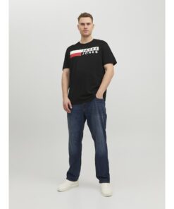 Alternative view of JACK&JONES JJECORP LOGO TEE SS O-NECK PLUS MUSTA KUVIO