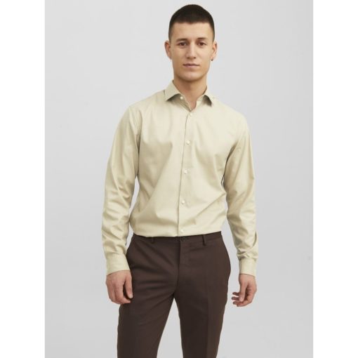 JACK&JONES JPRBLAPARKER SHIRT L/S NOOS Beige - Image 2