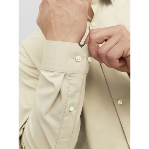 JACK&JONES JPRBLAPARKER SHIRT L/S NOOS Beige - Image 3