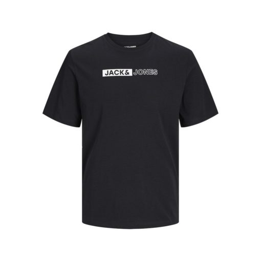 JACK&JONES JJECORP LOGO TEE PLAY SS PLUS Musta