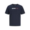 JACK&JONES JJECORP LOGO TEE PLAY SS PLUS Tummansininen