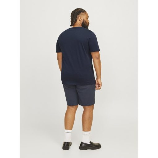 JACK&JONES JJECORP LOGO TEE PLAY SS PLUS Tummansininen - Image 4