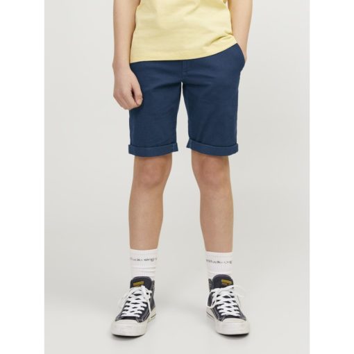 JACK&JONES JPSTDAVID JJCHINO SHORTS JUNIOR Tummansininen - Image 7