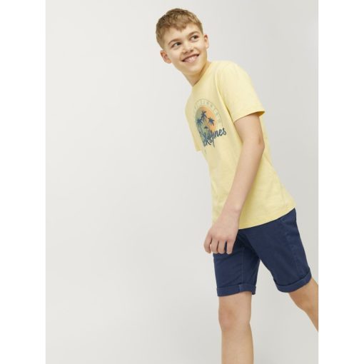 JACK&JONES JPSTDAVID JJCHINO SHORTS JUNIOR Tummansininen - Image 4