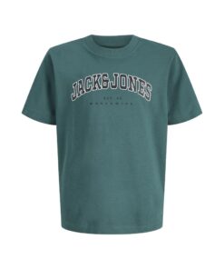 JACK&JONES JJECALEB VARSITY TEE SS O-NECK PLUS Vihreä