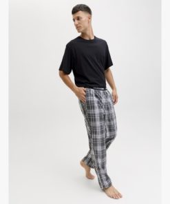 Alternative view of JACK&JONES JACLUCA SS TEE AND WOVEN PANTS GIFTBOX Musta
