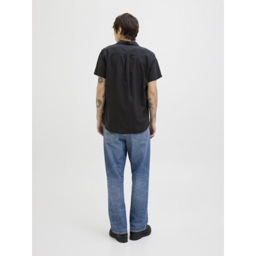 JACK&JONES JJESUMMER SHIRT SS Musta - Image 4