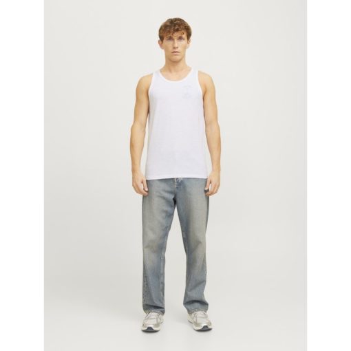JACK&JONES JJONE COLOR SUMMER TANKTOP SL Valkoinen - Image 5