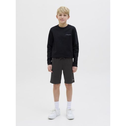 JACK&JONES JPSTGORDON JJFUSION SWEAT SHORTS JUNIOR Musta - Image 2
