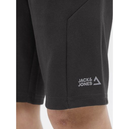 JACK&JONES JPSTGORDON JJFUSION SWEAT SHORTS JUNIOR Musta - Image 4
