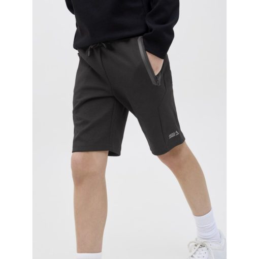 JACK&JONES JPSTGORDON JJFUSION SWEAT SHORTS JUNIOR Musta - Image 3