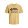 JACK&JONES JJELOGO TEE SS O-NECK Keltainen
