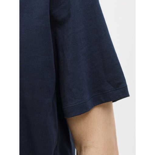 JACK&JONES JJELOGO TEE SS O-NECK Tummansininen - Image 4